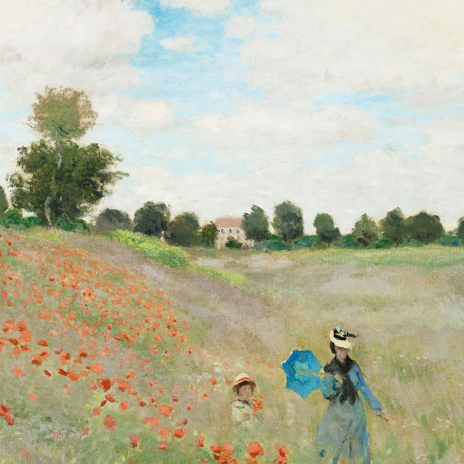 poppy field near argenteuil