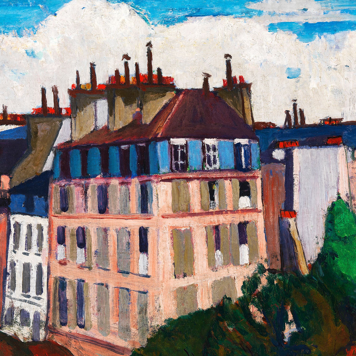 paris rooftops
