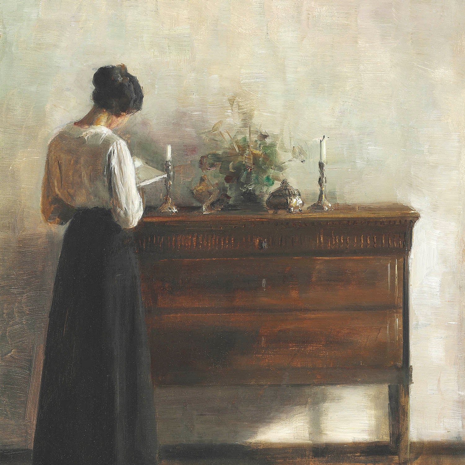 the artists wife