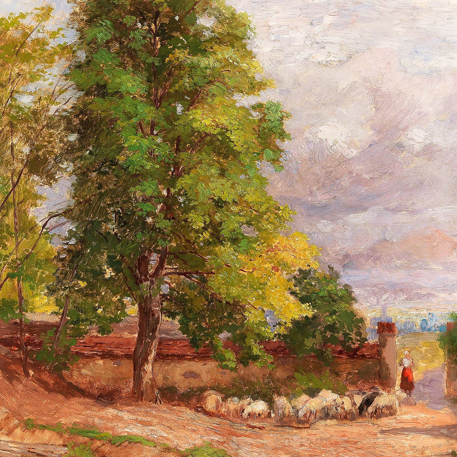 old chestnut tree