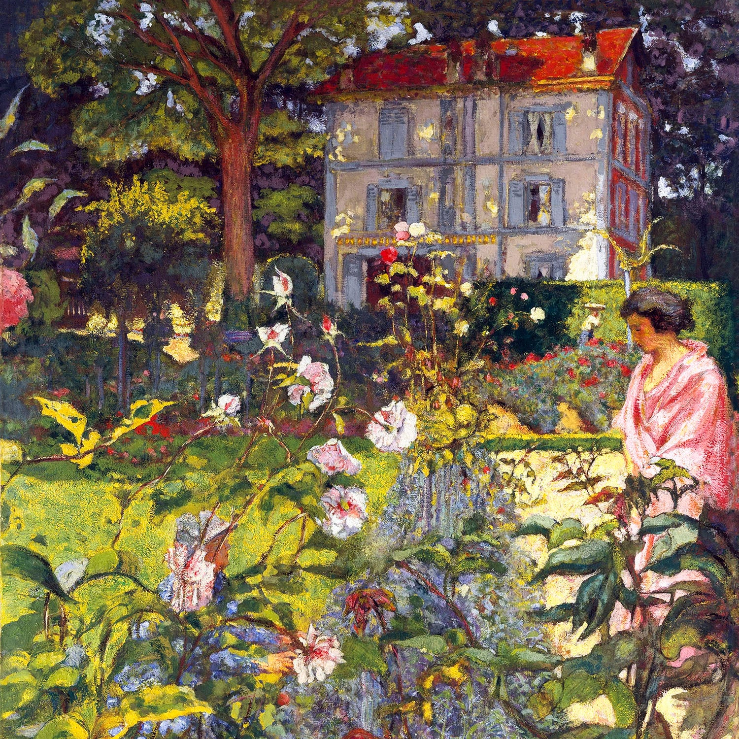 garden at vaucresson
