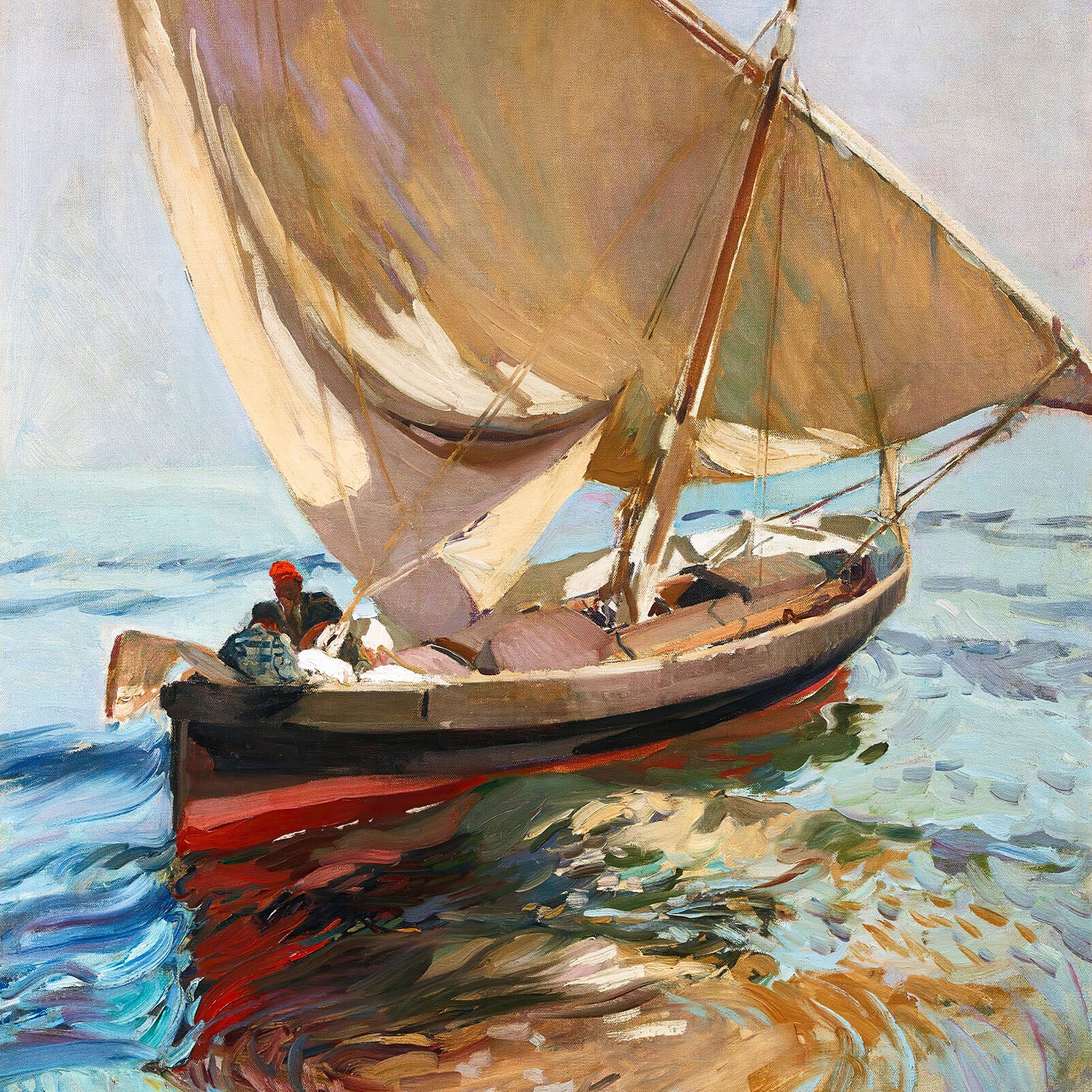 setting out to sea