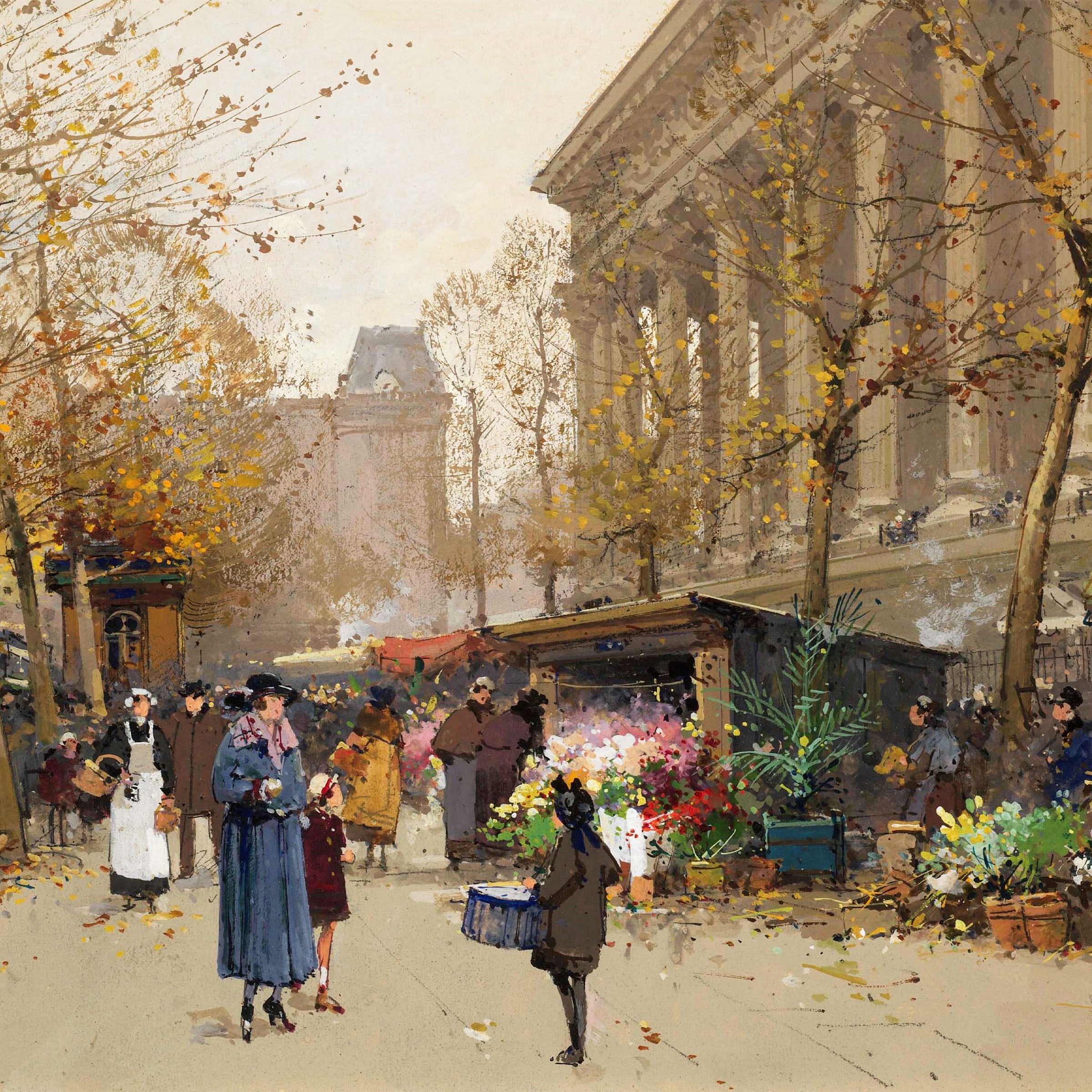 springtime street
