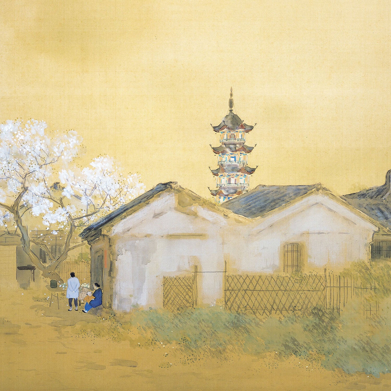 calm spring in jiangnan