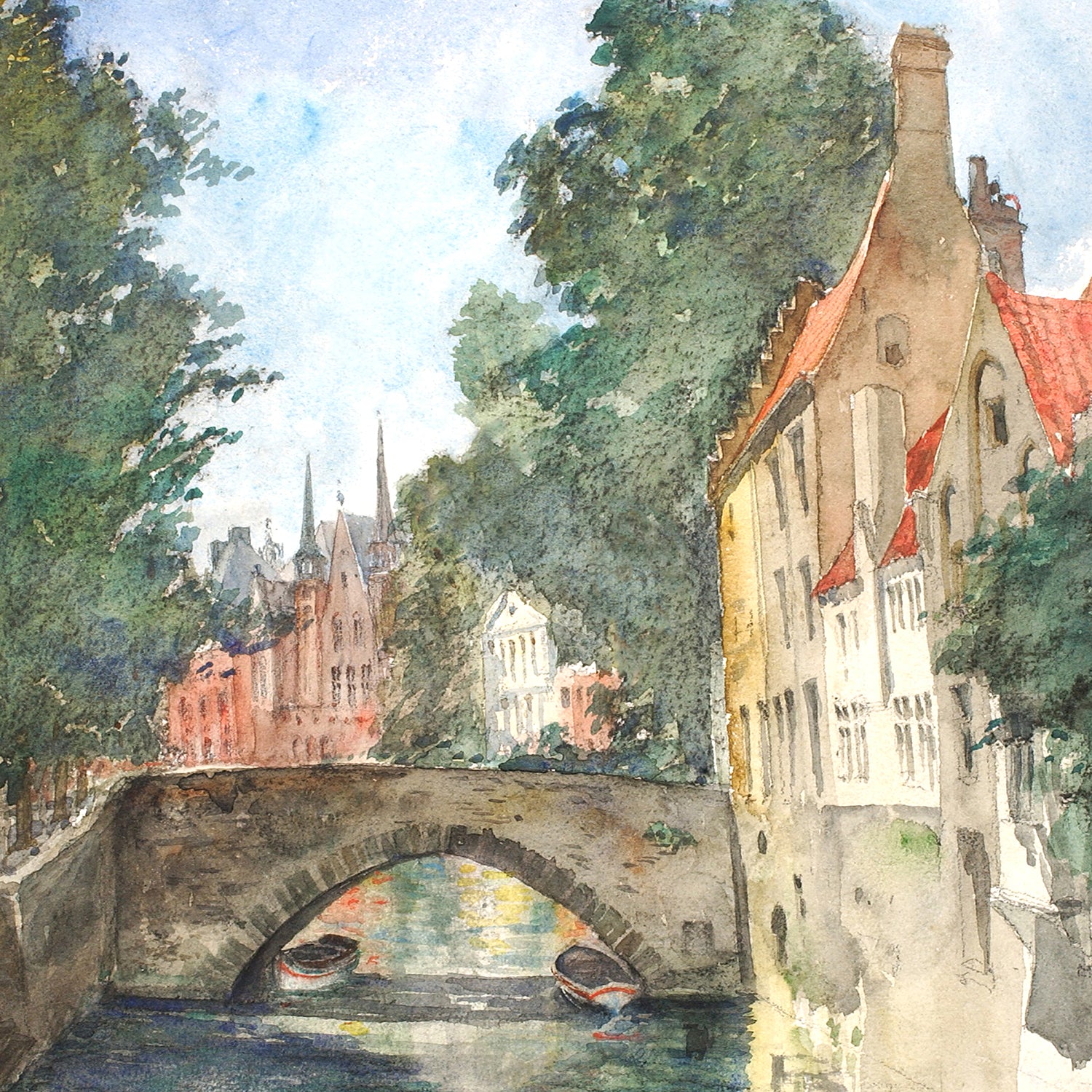 on the canal
