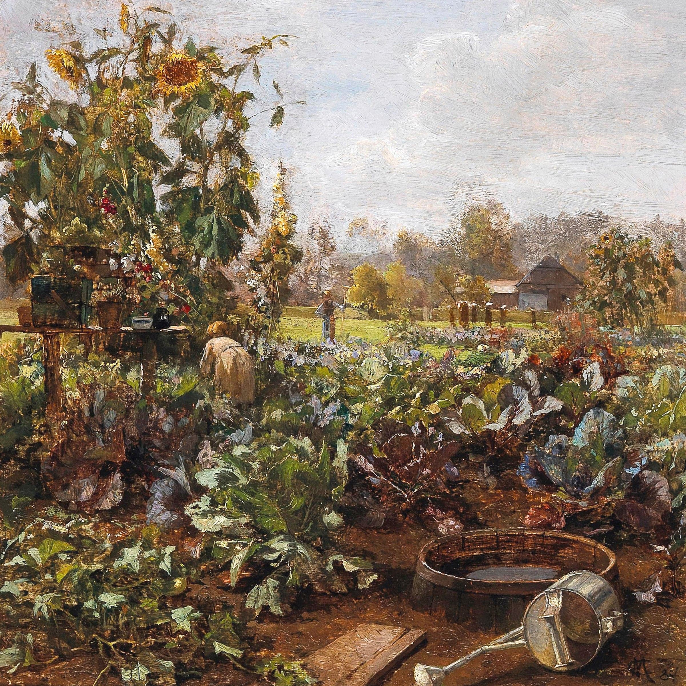 rustic garden