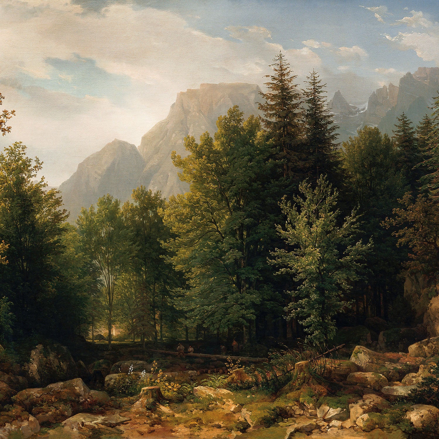 the clearing