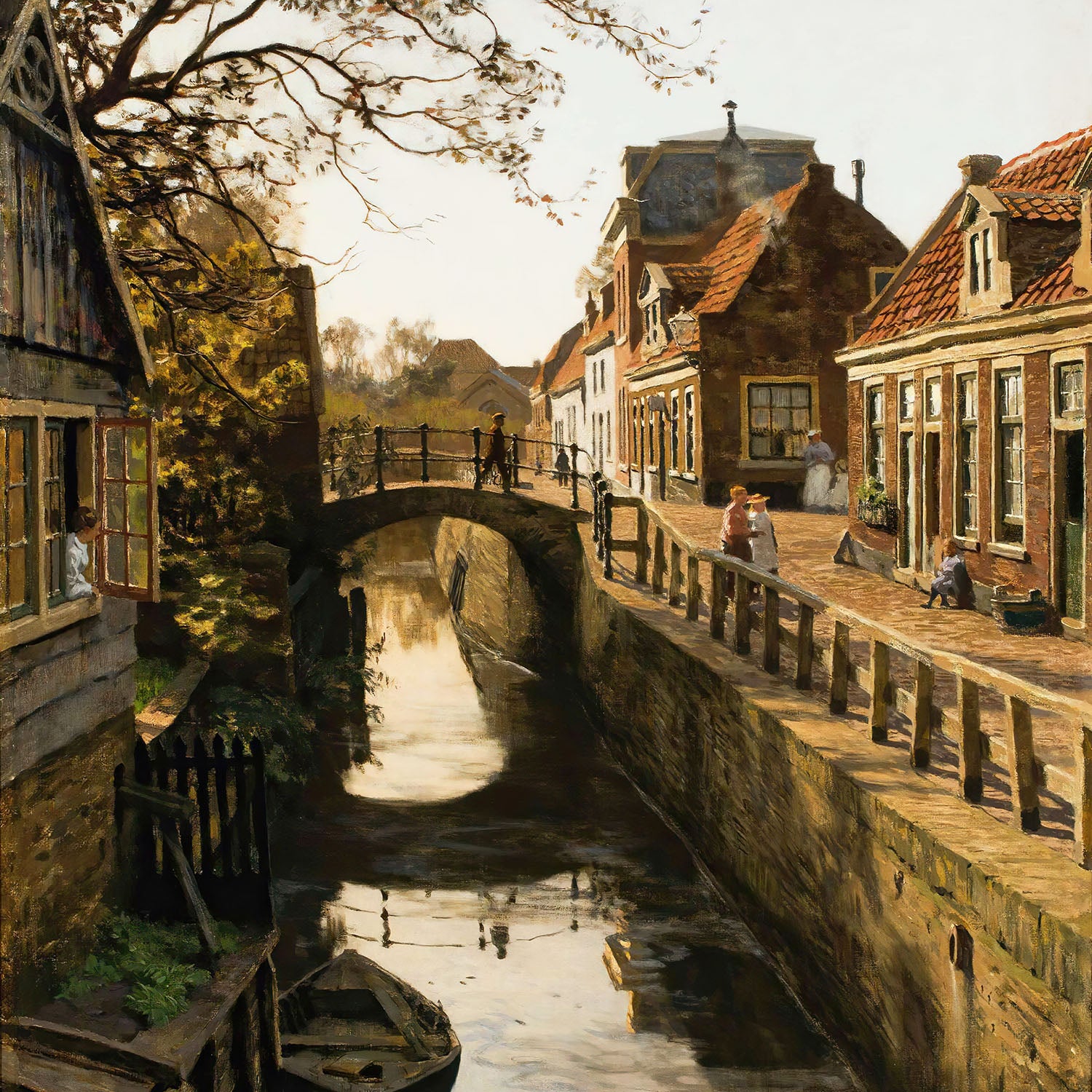 canal in early morning