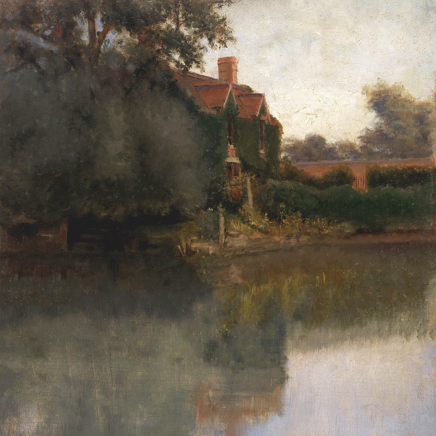 edge of a stream
