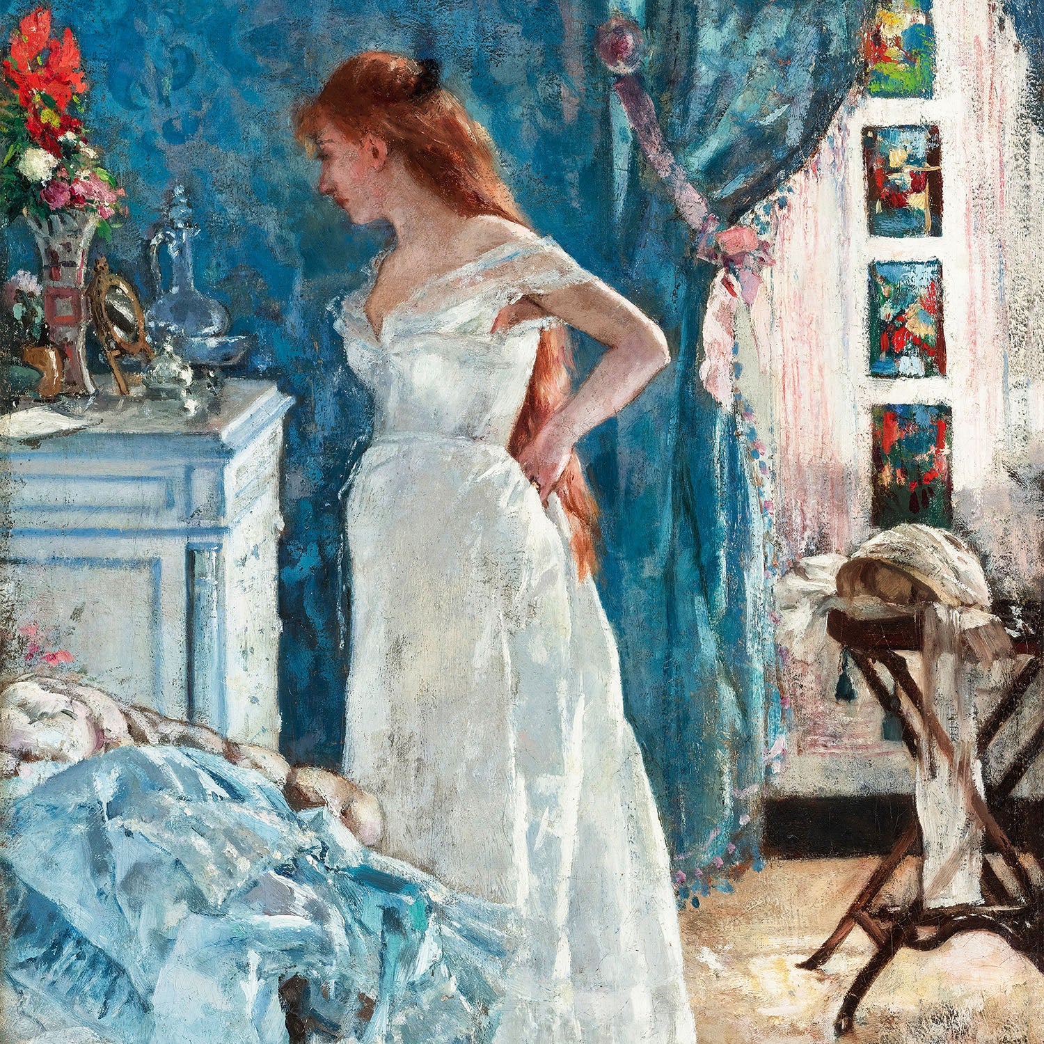 moment in blue