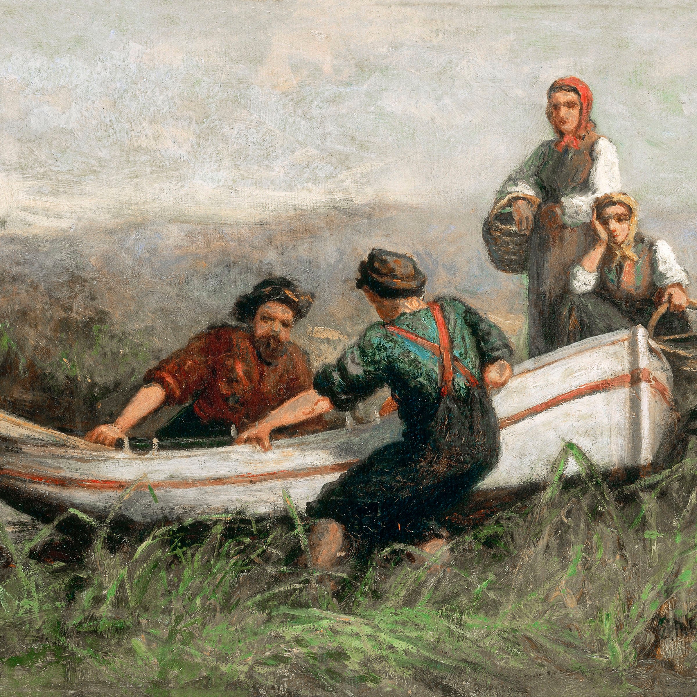 coming ashore