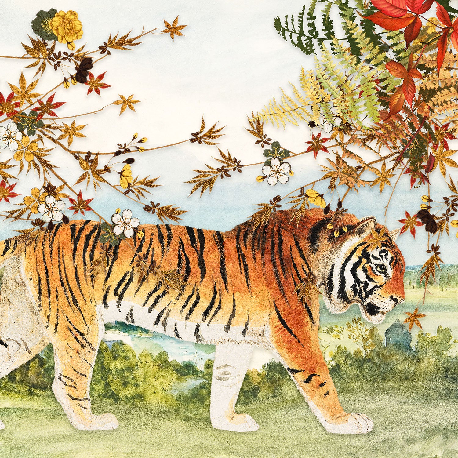autumn tiger