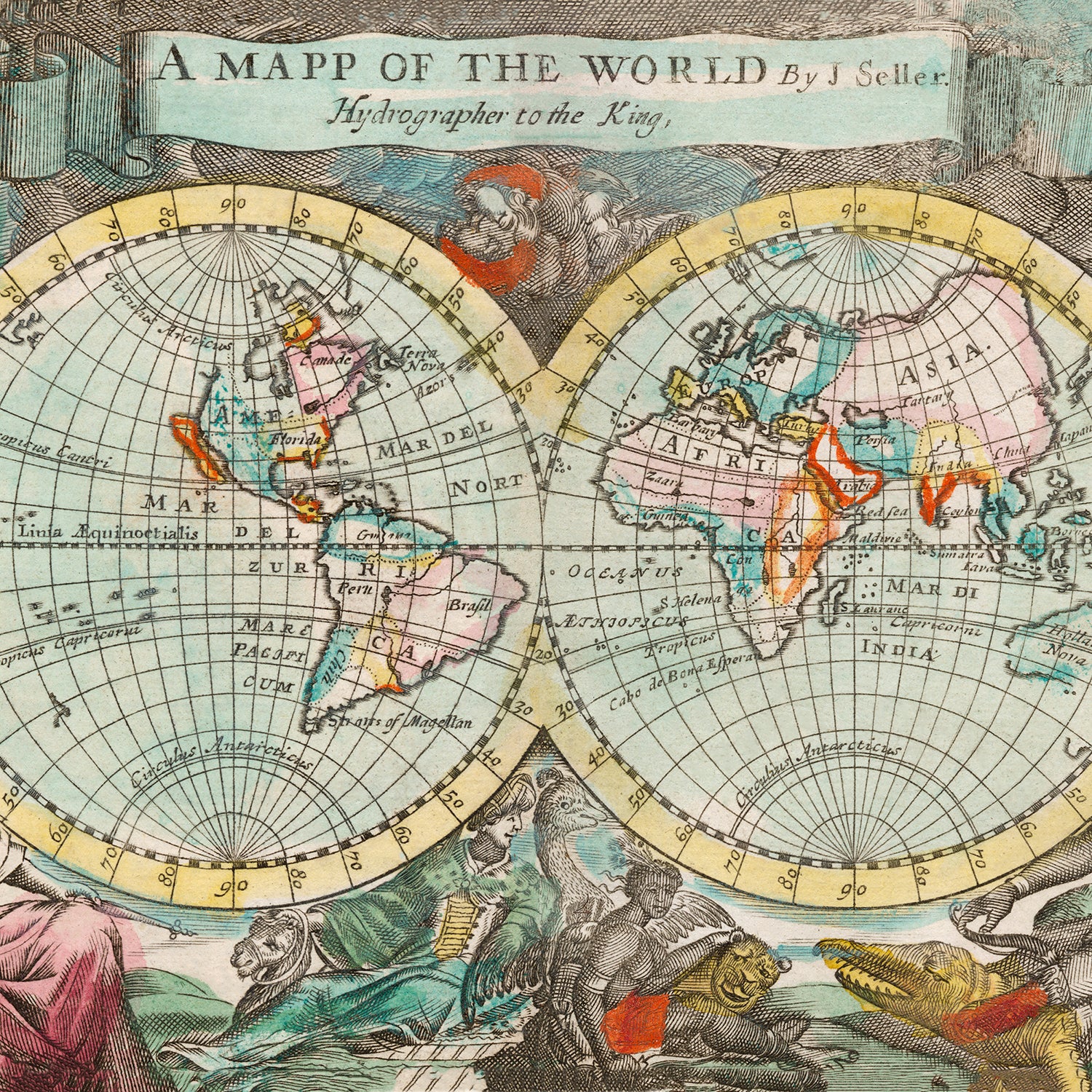 map of 1682