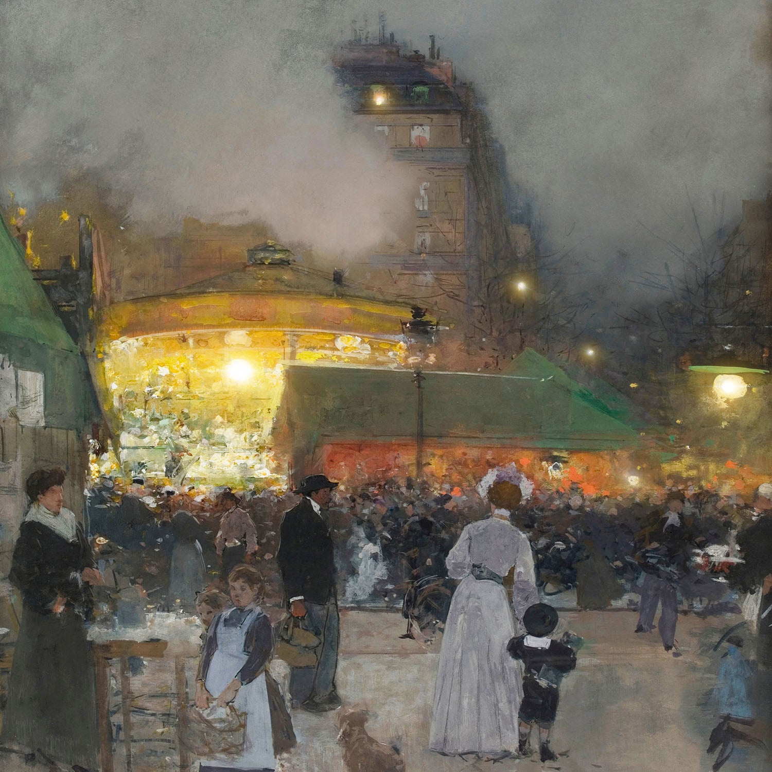 market lights