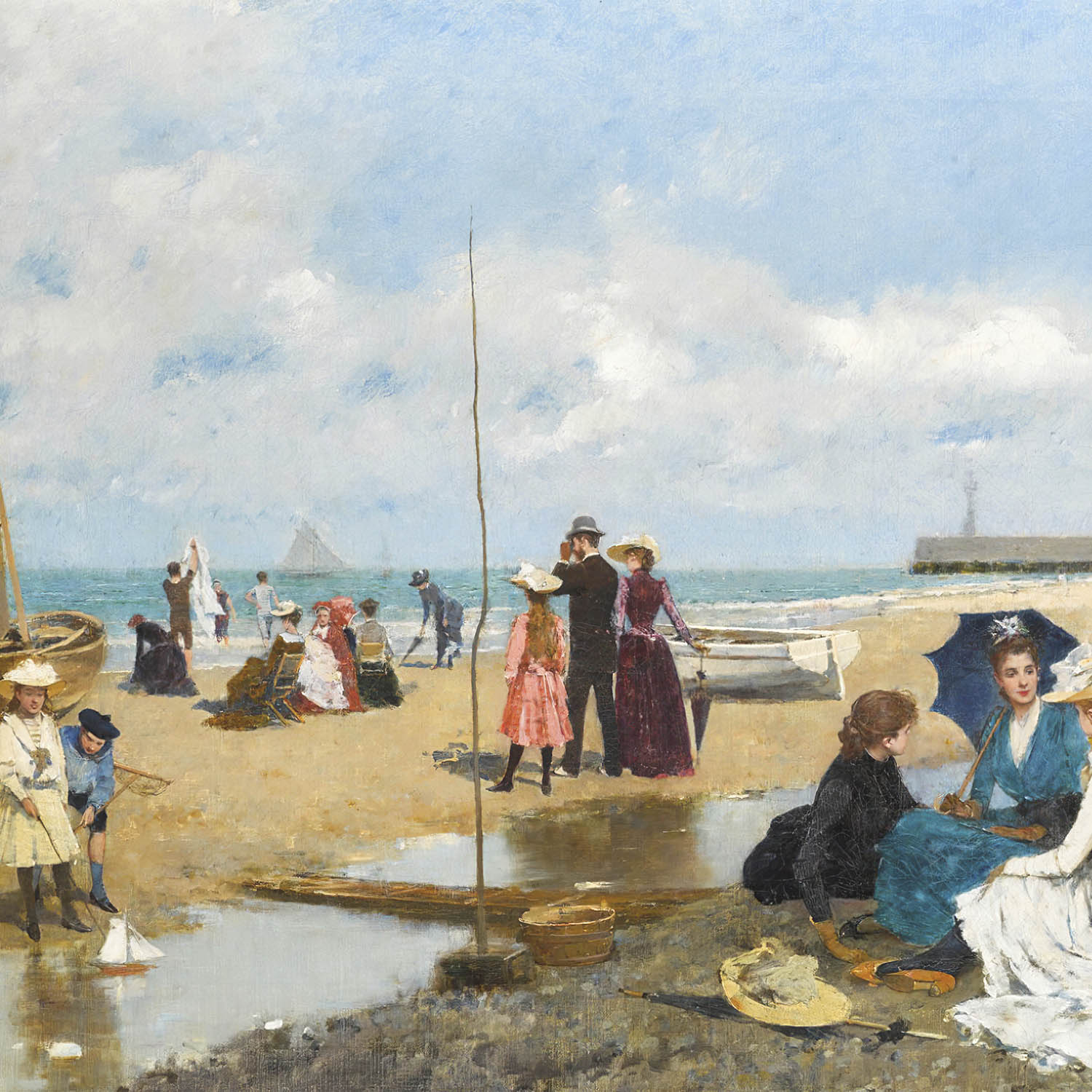 afternoon on the beach