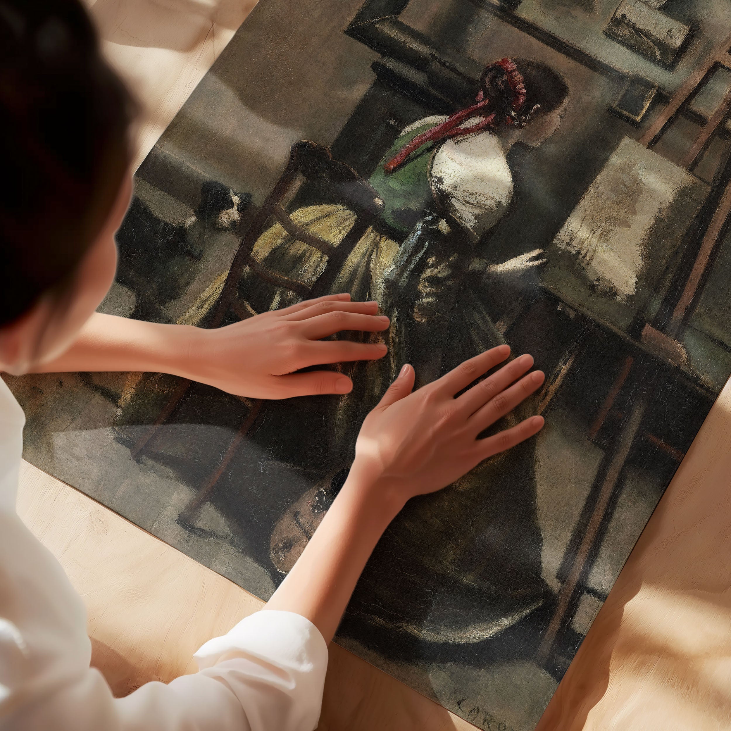 corot's studio