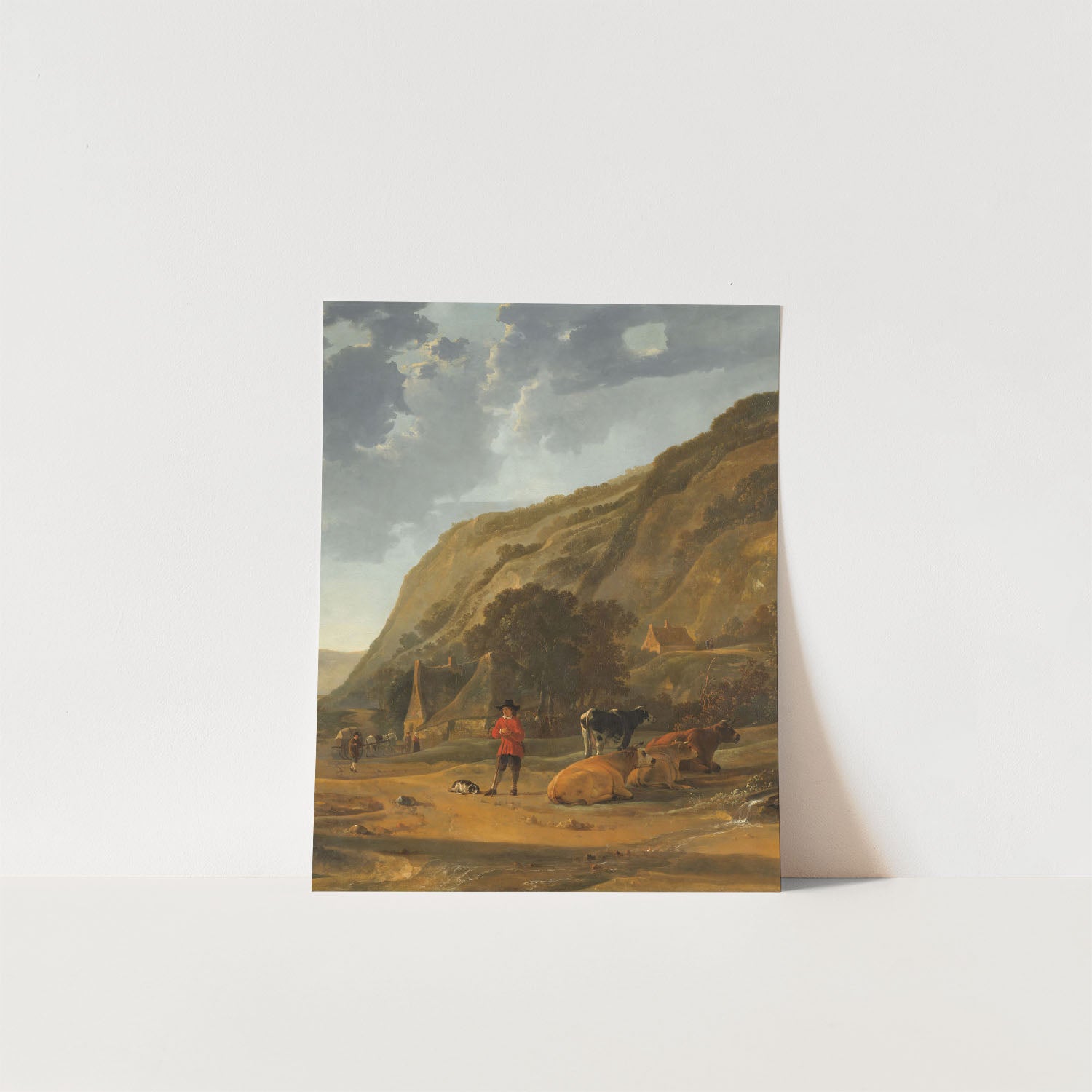 hillside cattle