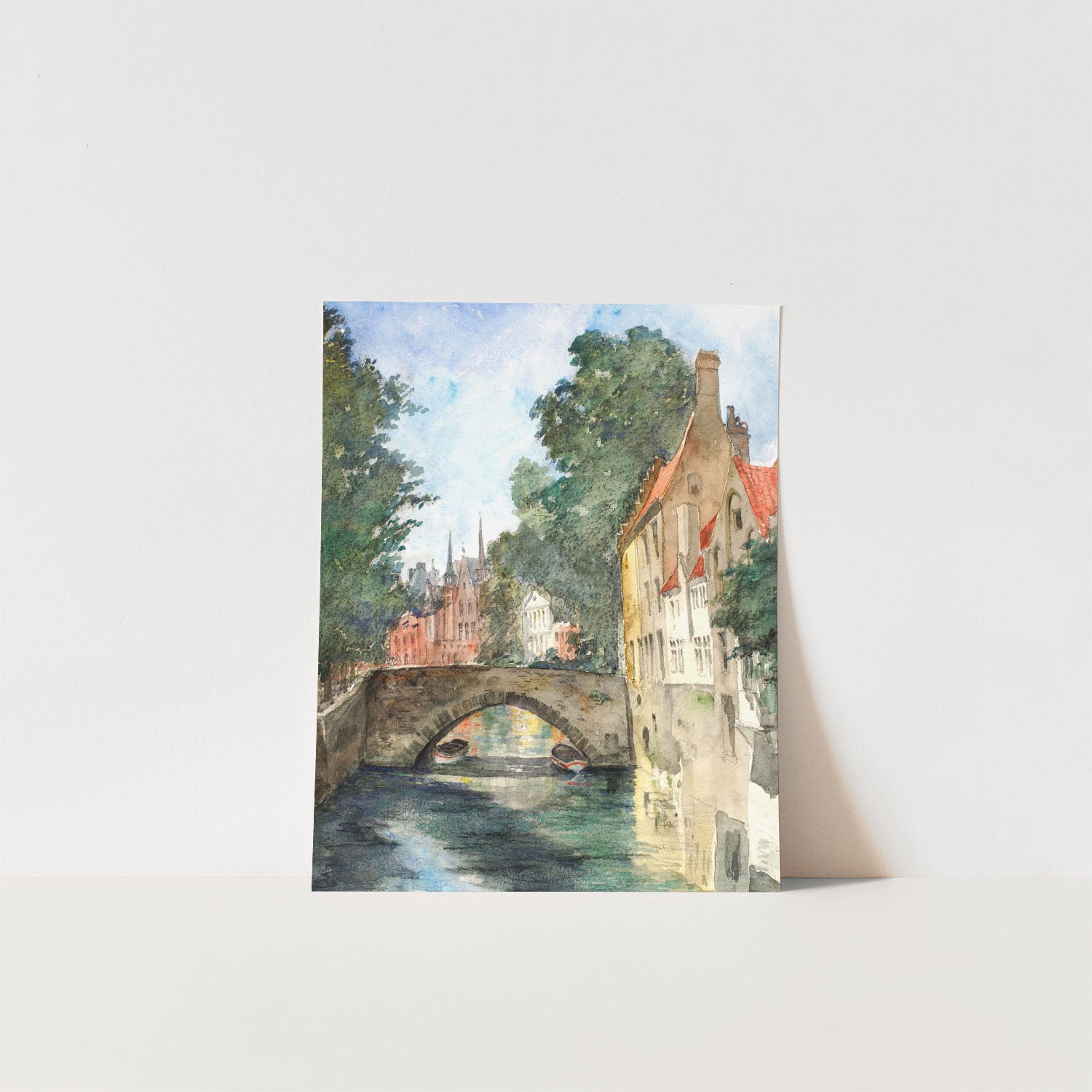 on the canal