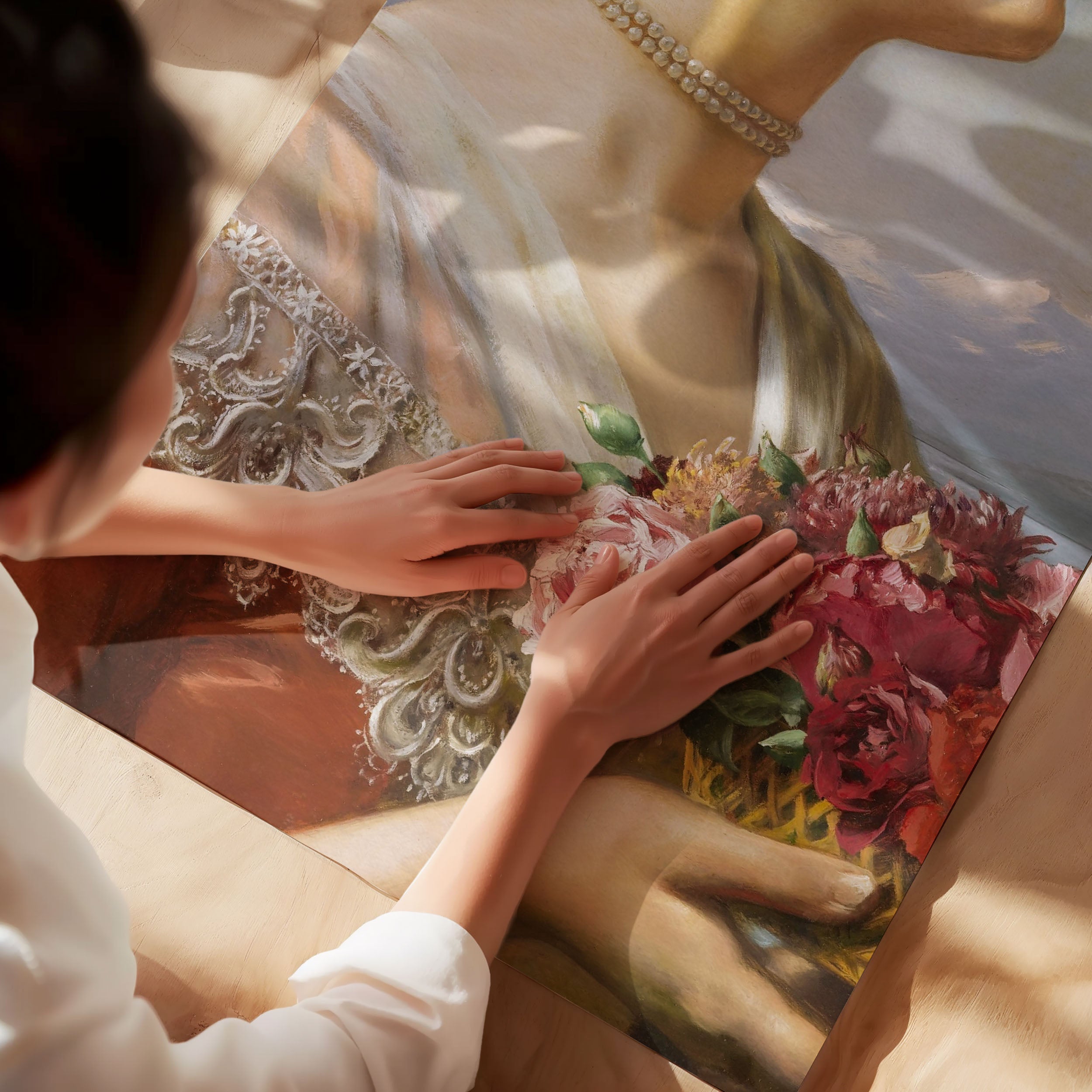 the rose bouquet