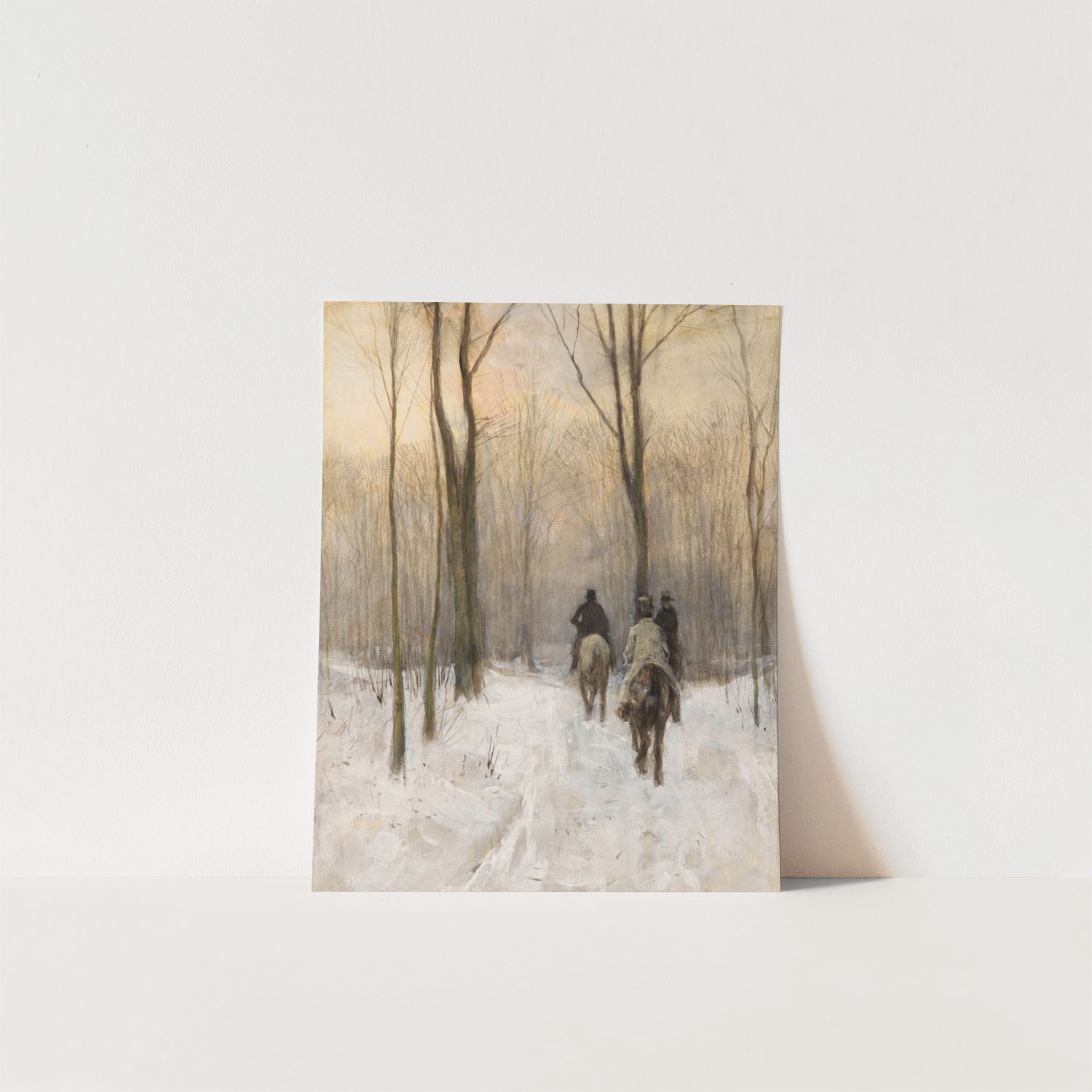 riders in the snow