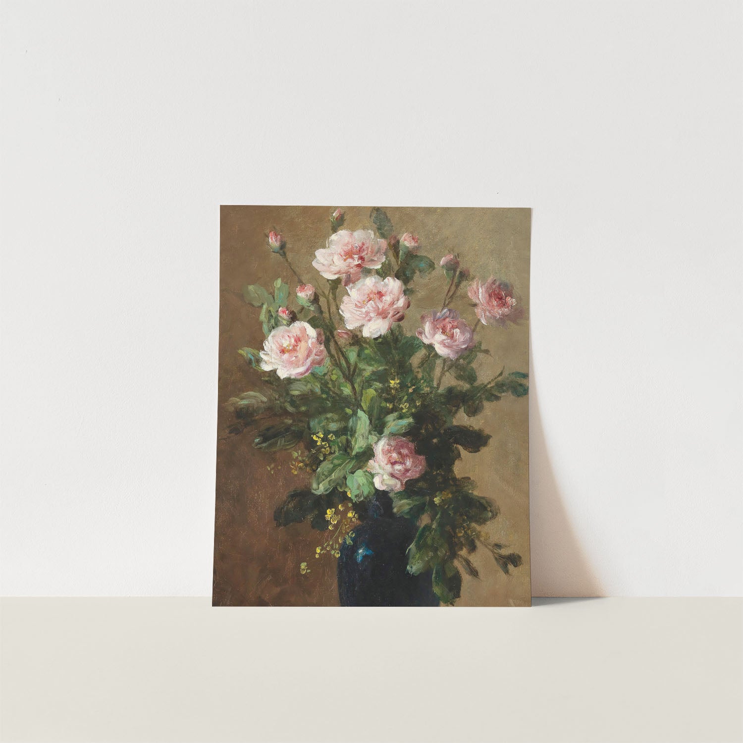 pink roses in vase