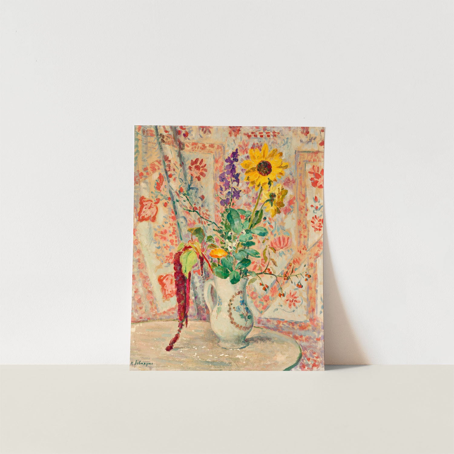 still life with bouquet