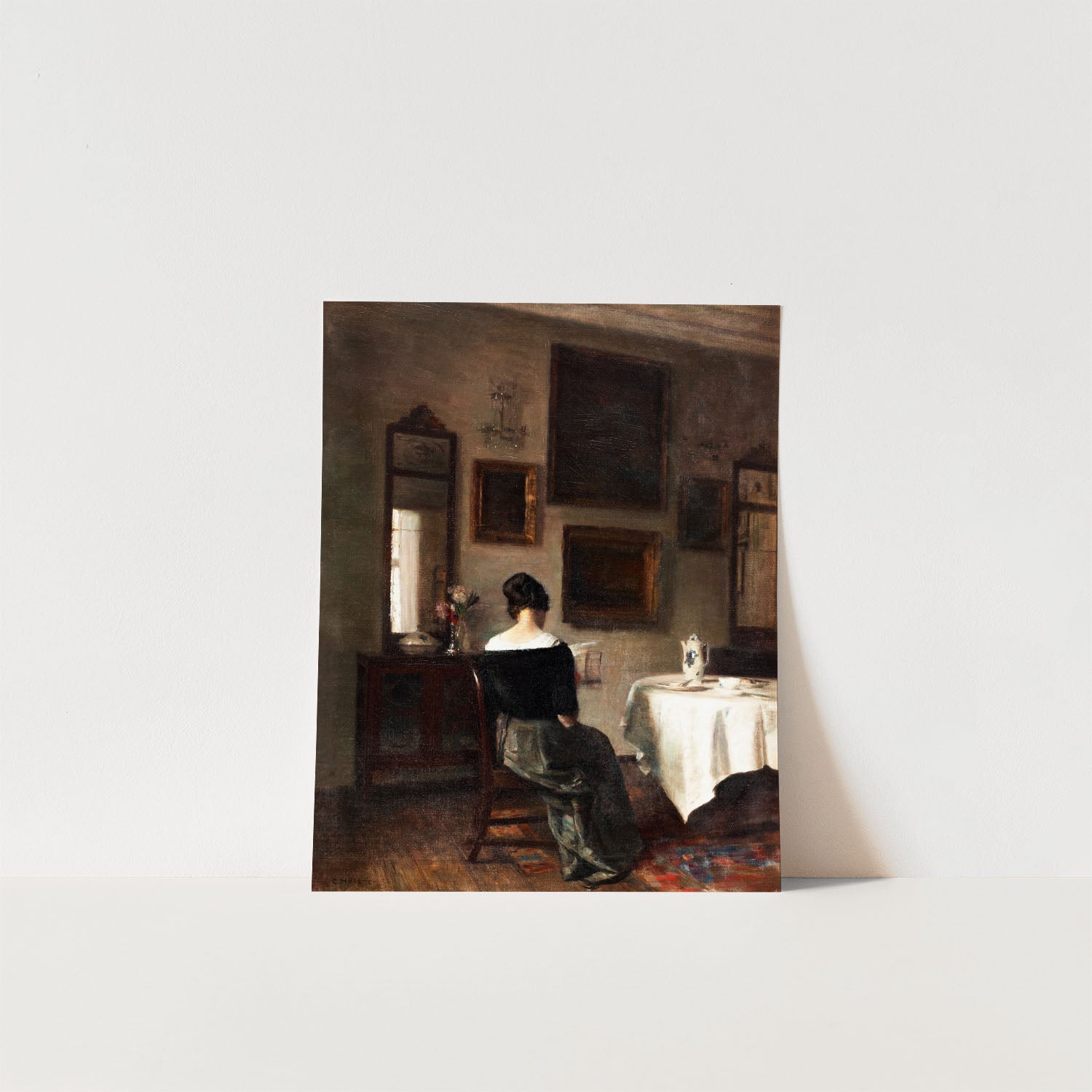 the breakfast table
