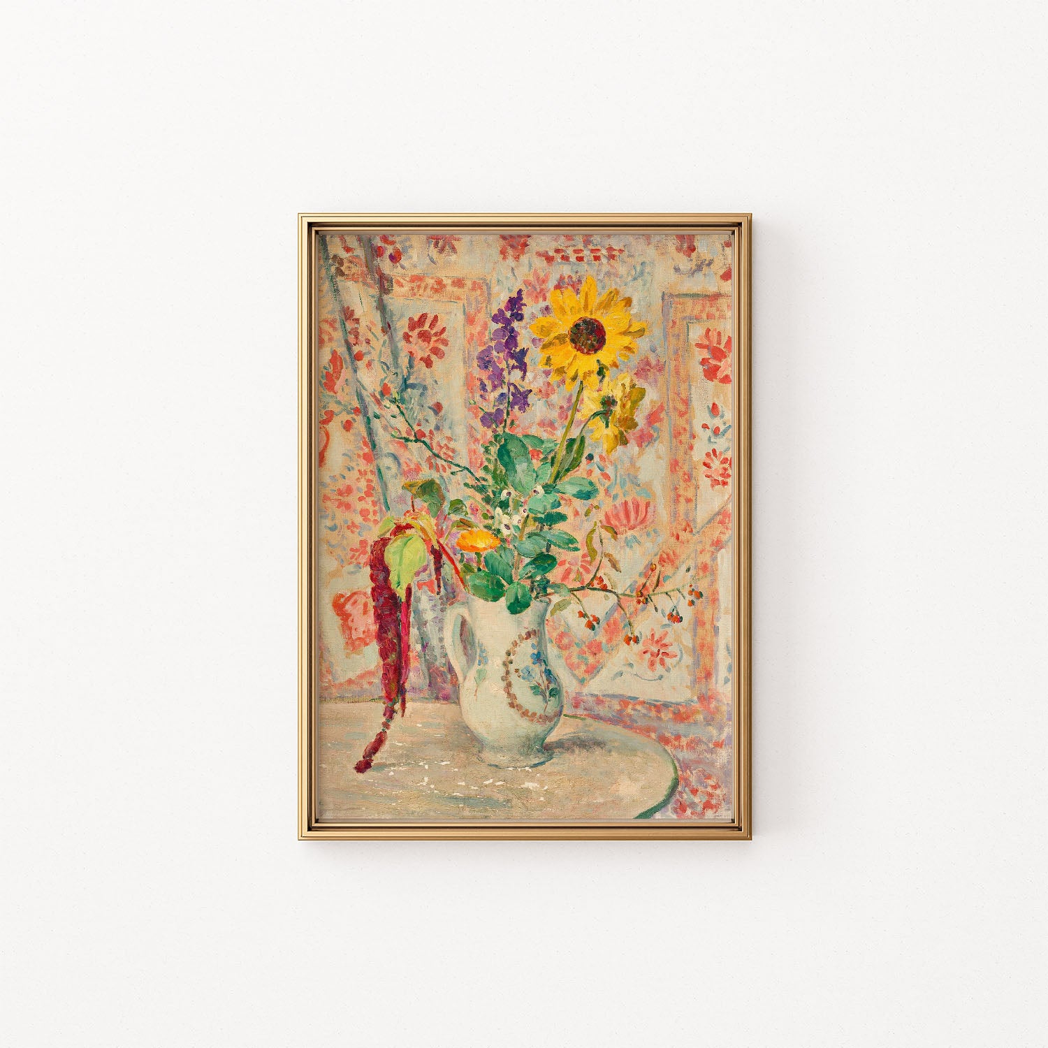 still life with bouquet