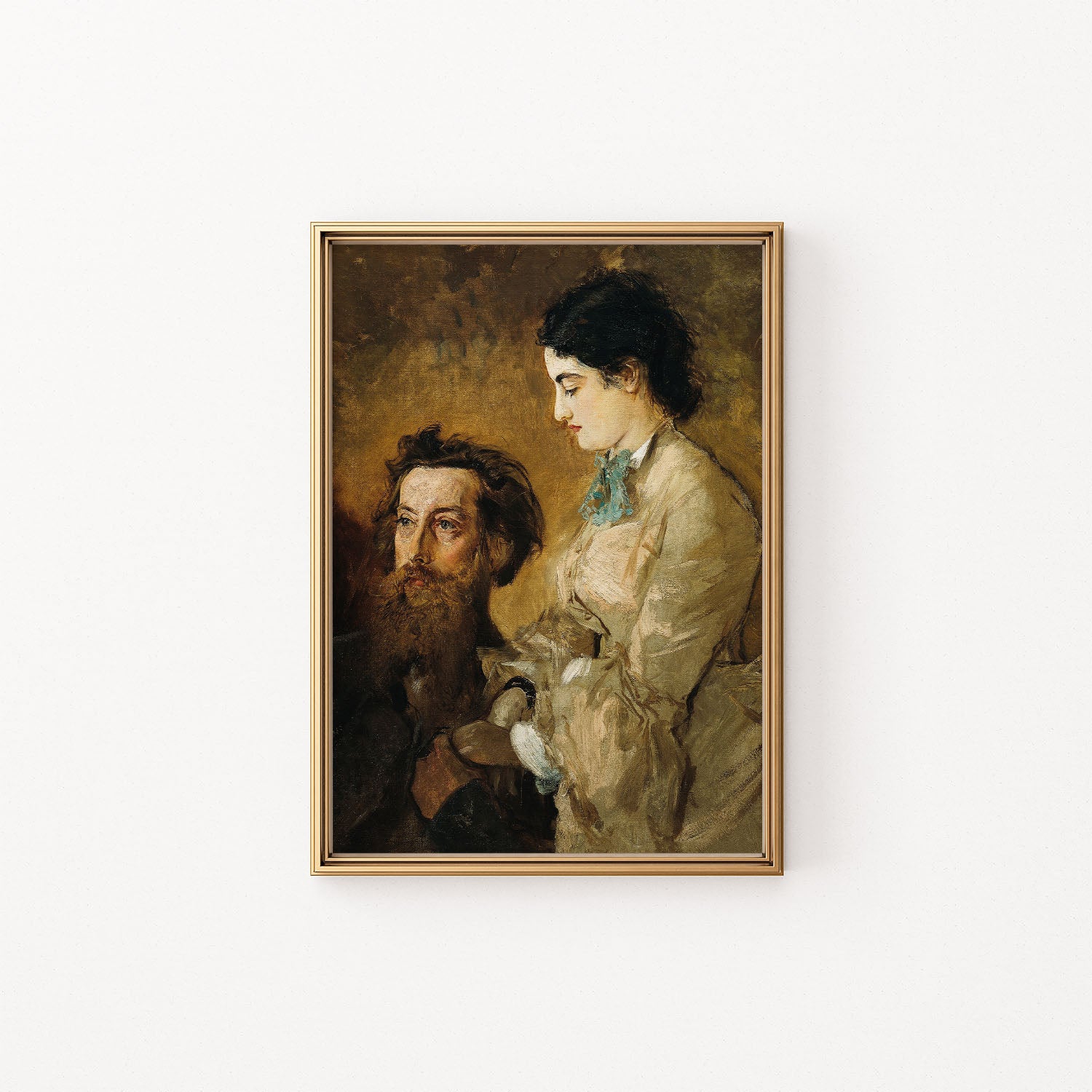 sculptor & his wife