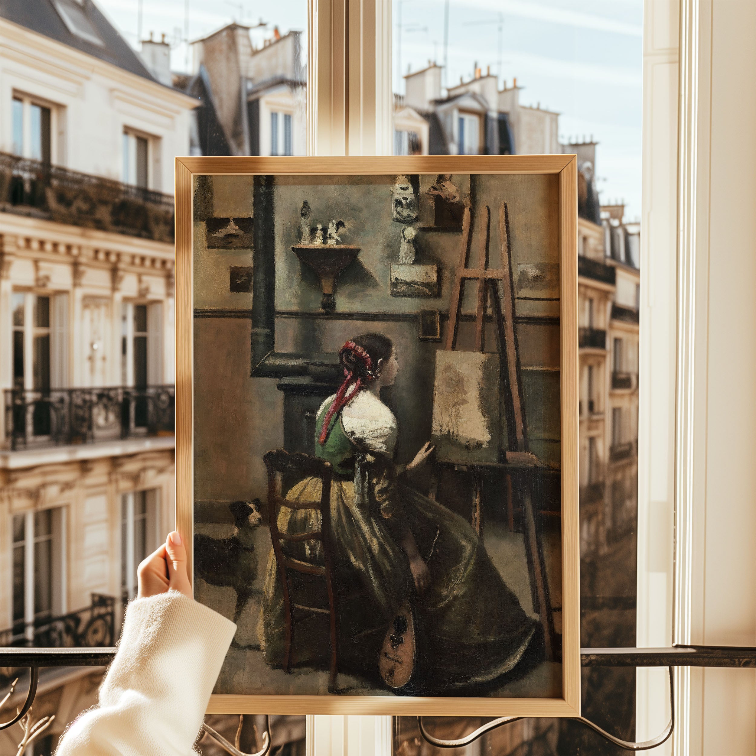 corot's studio