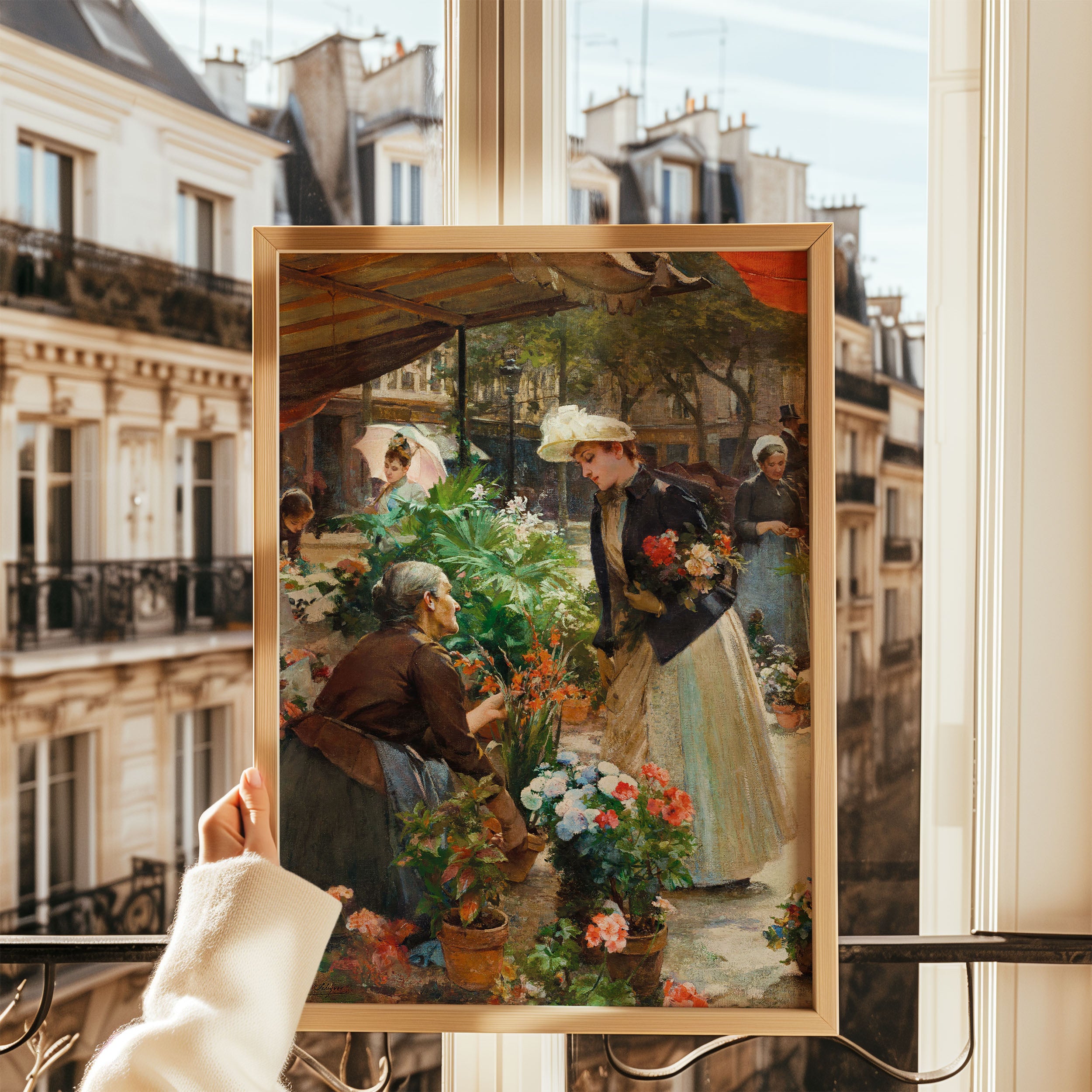 paris flower market