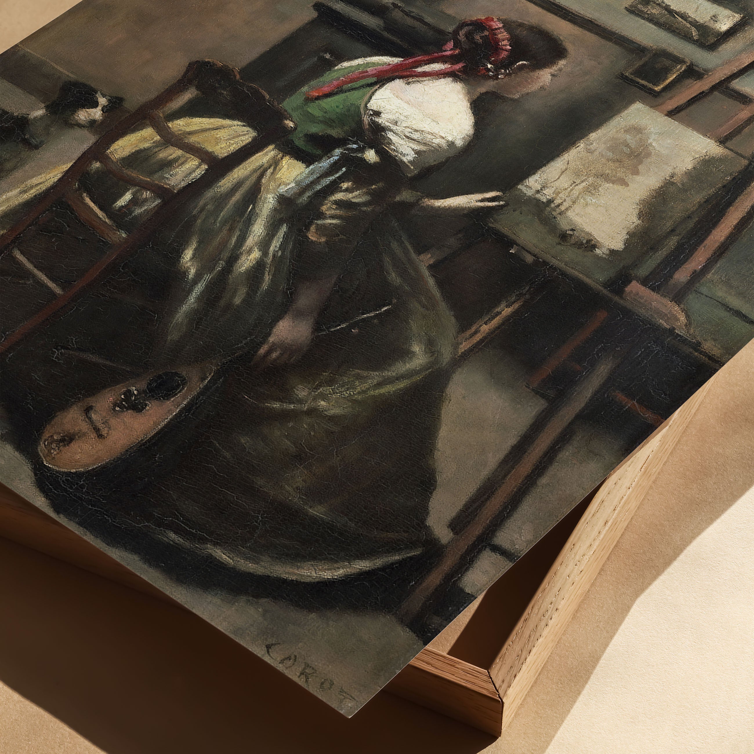 corot's studio