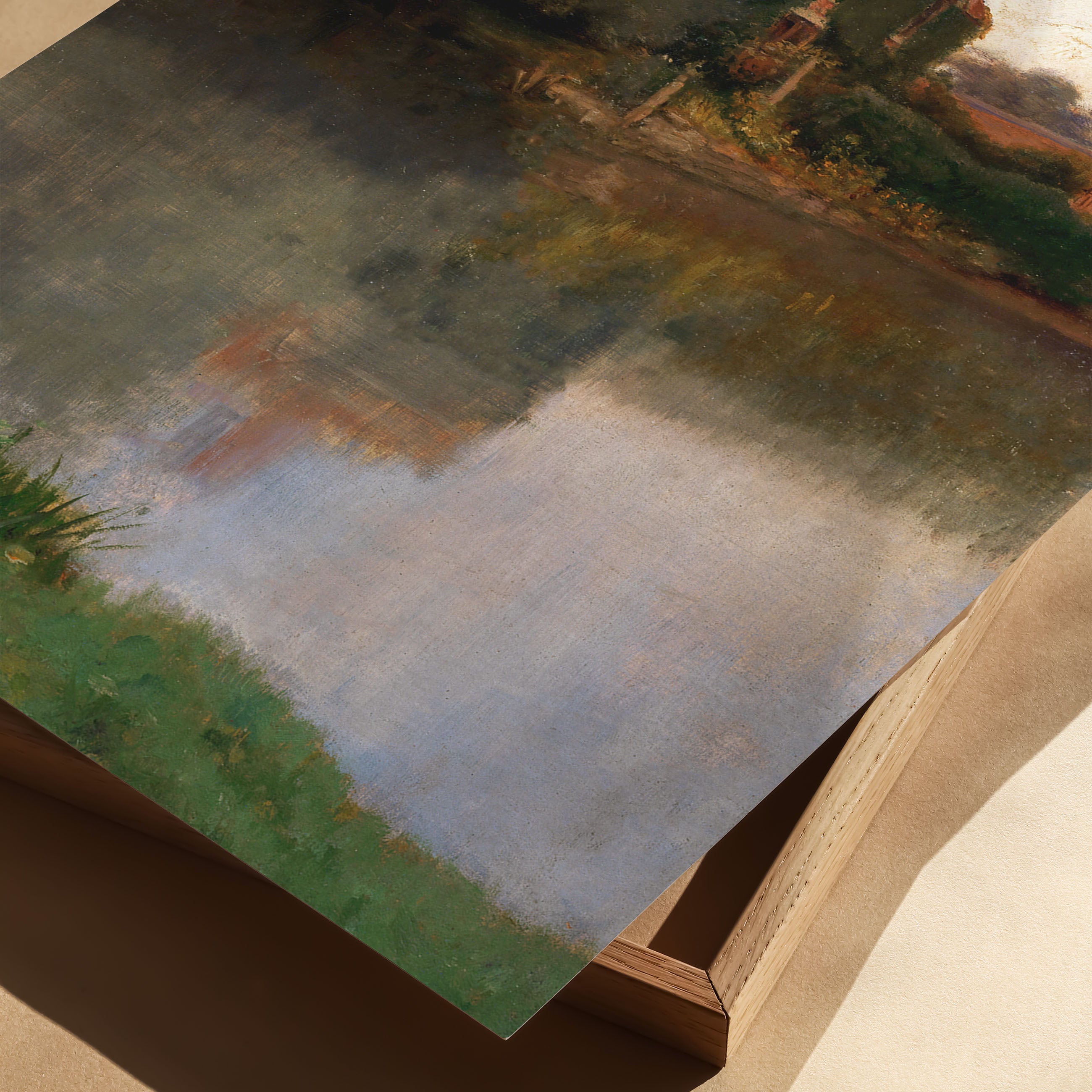 edge of a stream