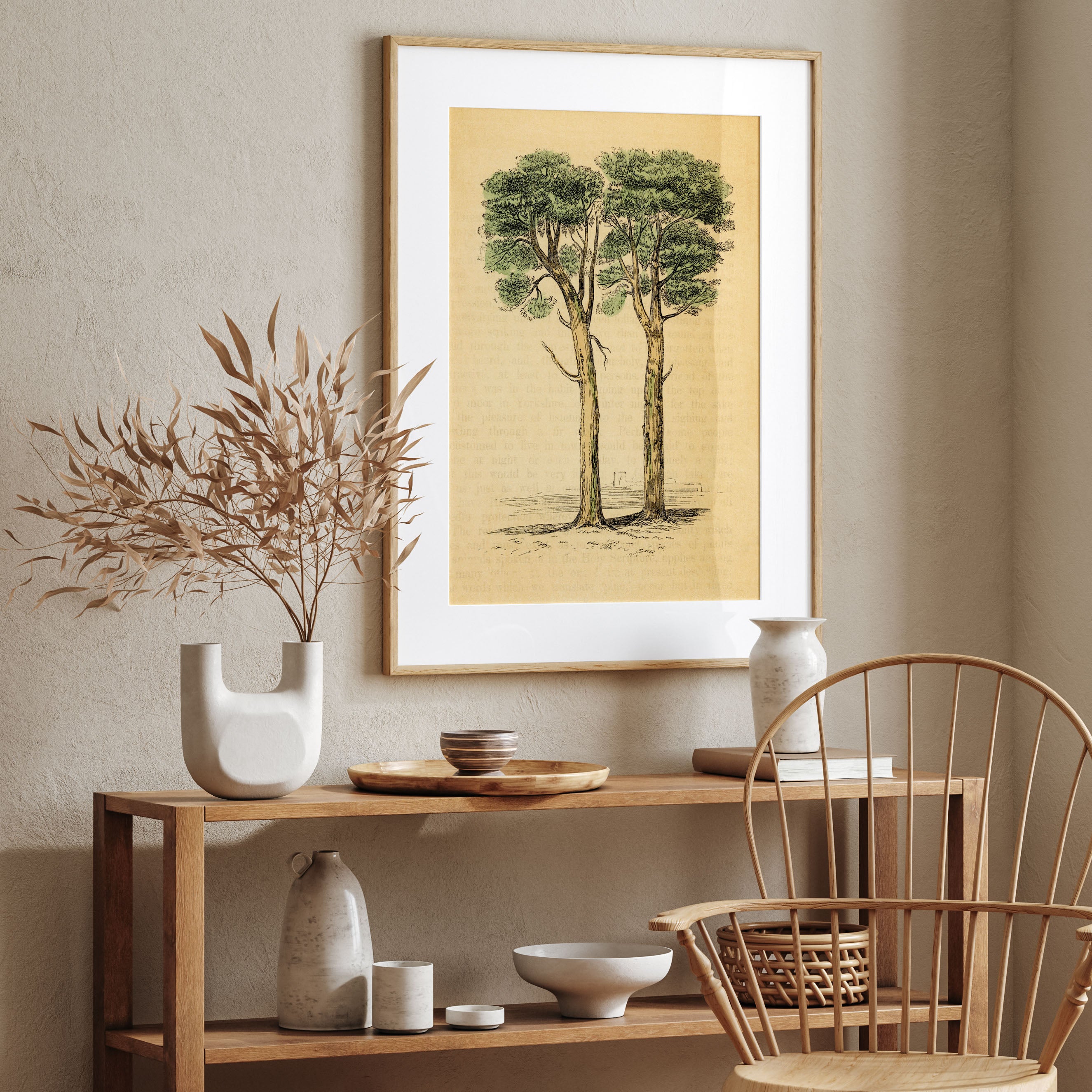 the pine tree
