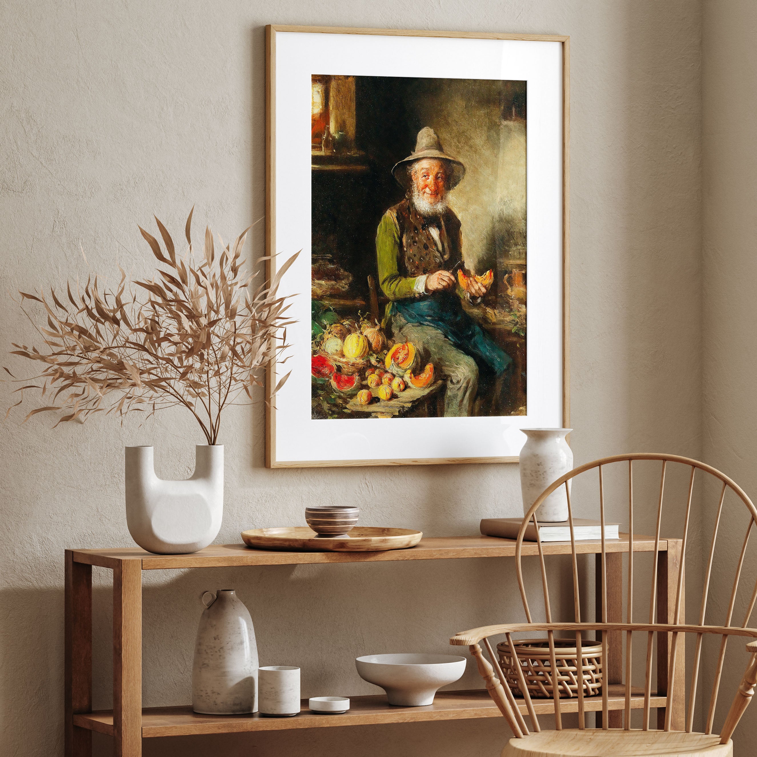 the fruit seller