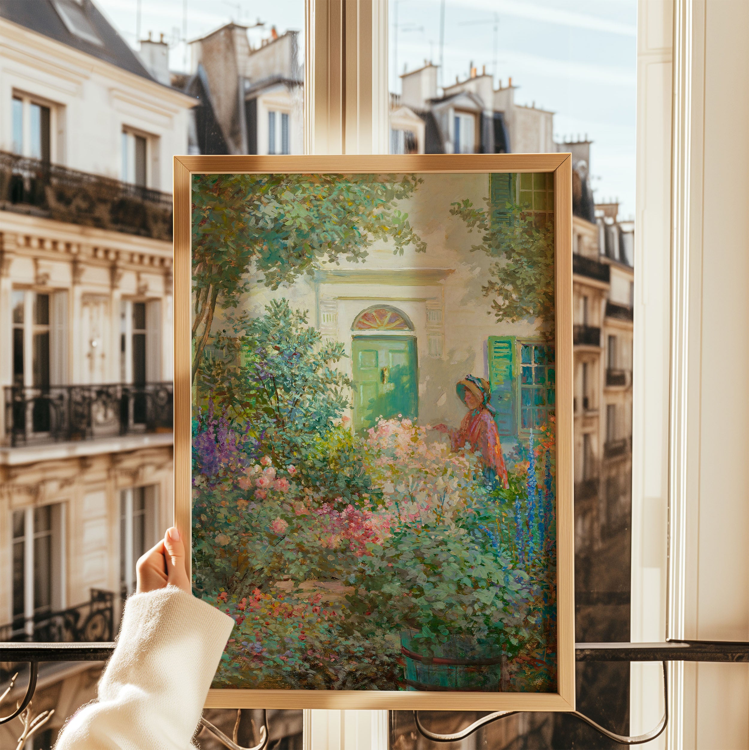 teal garden