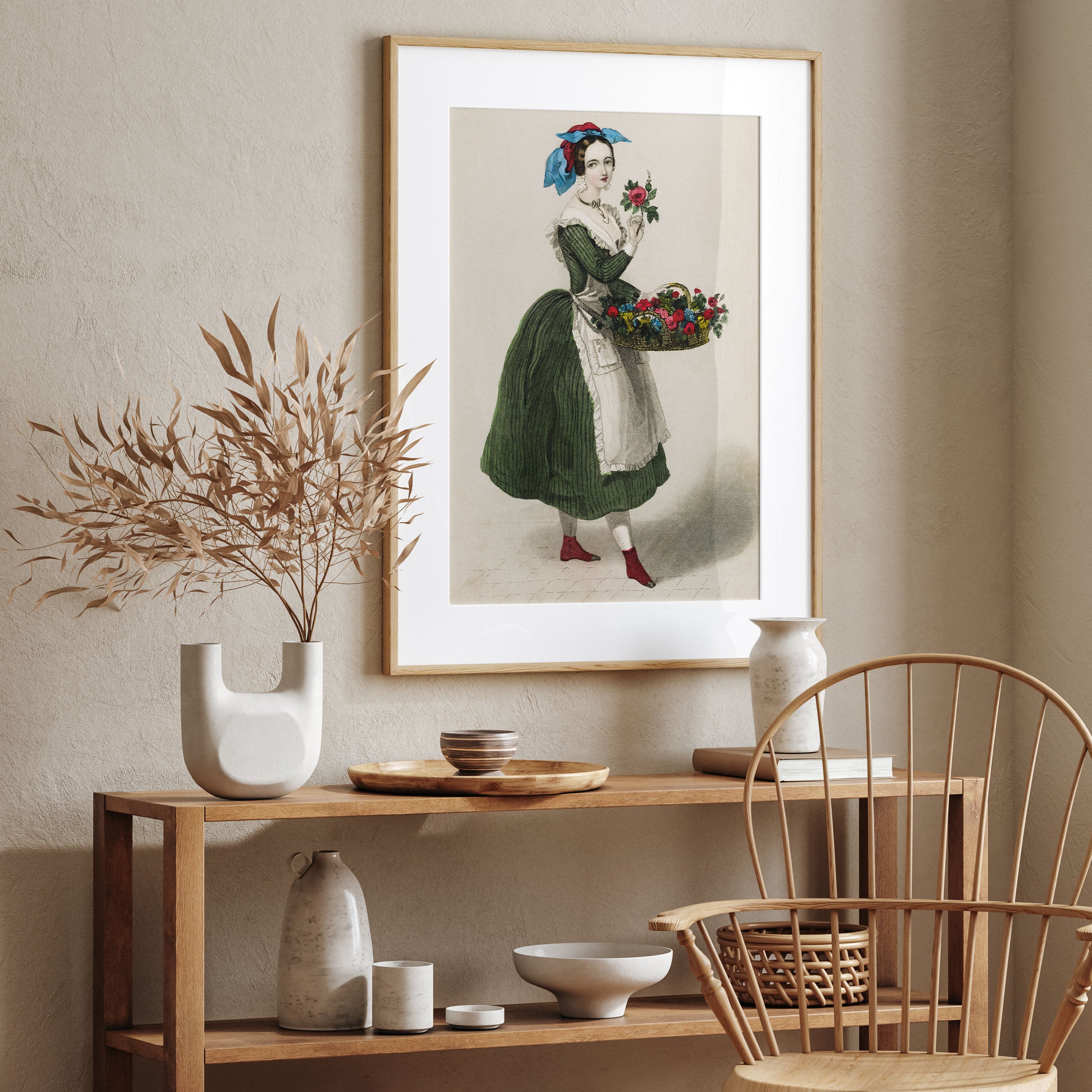 the flower girl
