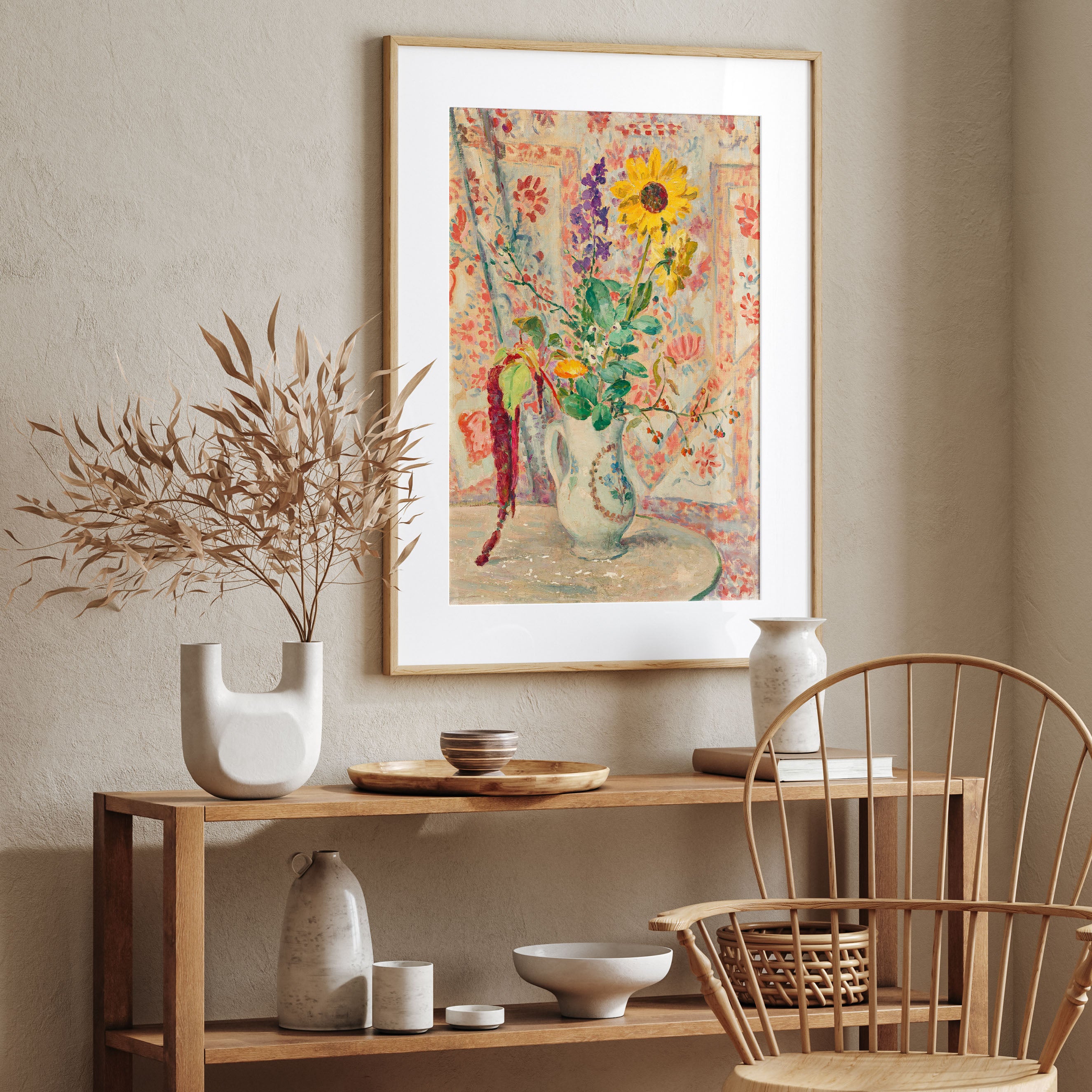 still life with bouquet