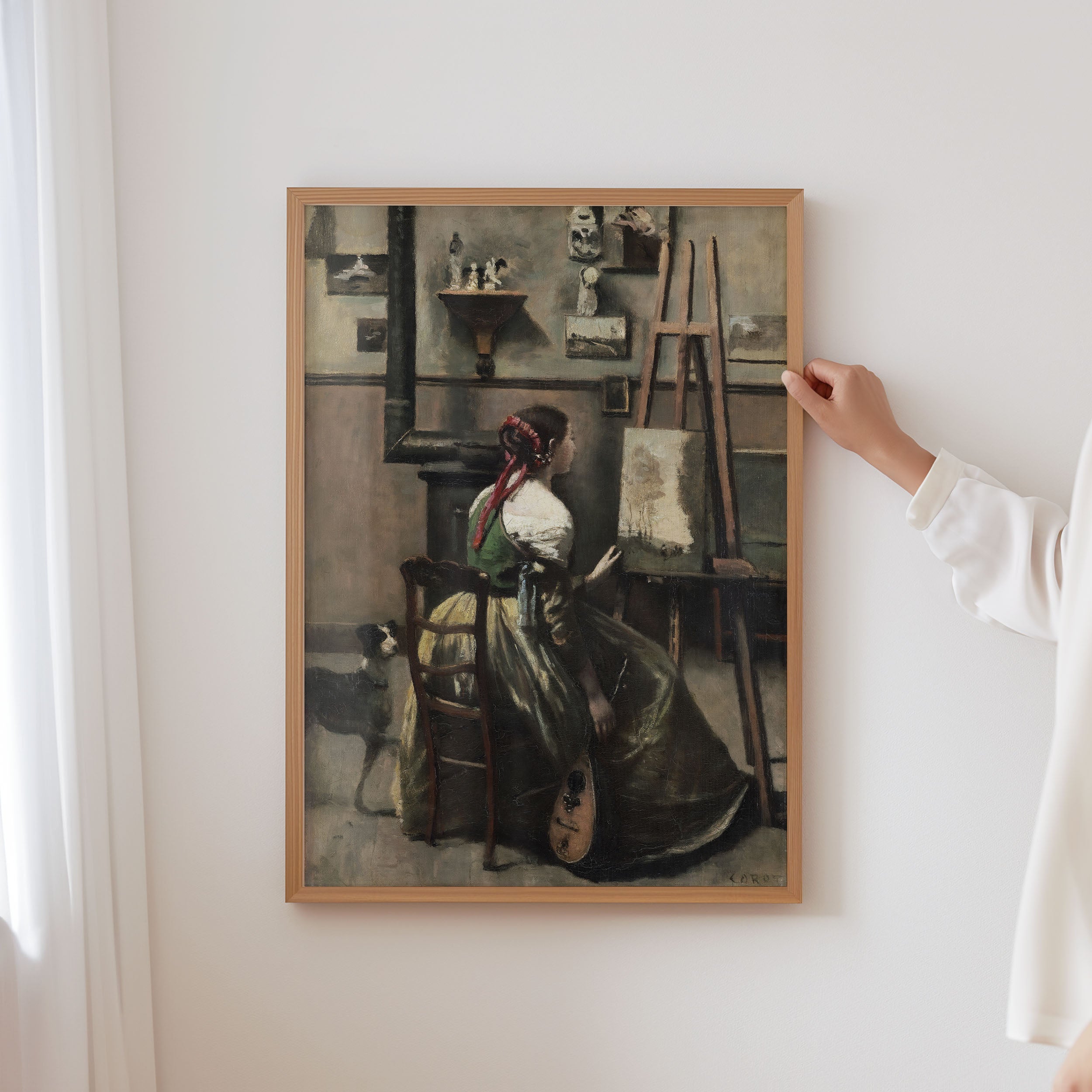 corot's studio