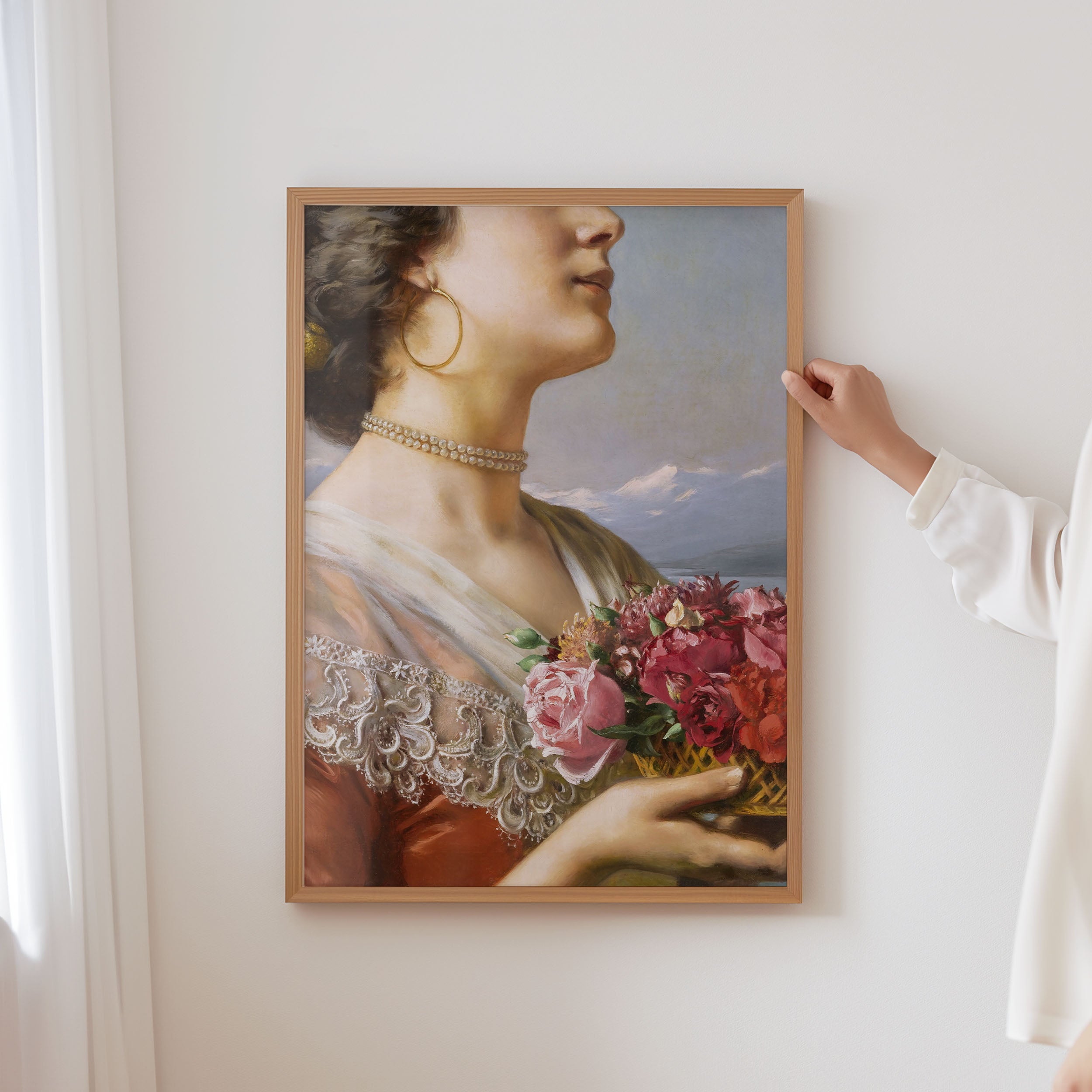 the rose bouquet