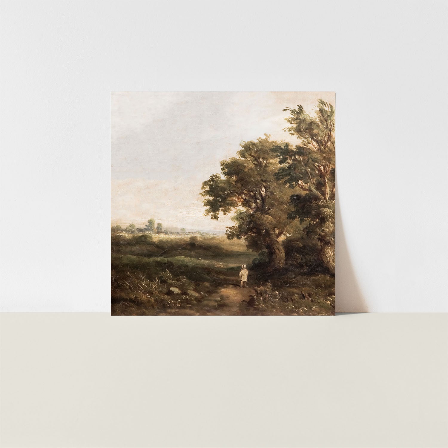 landscape with boy