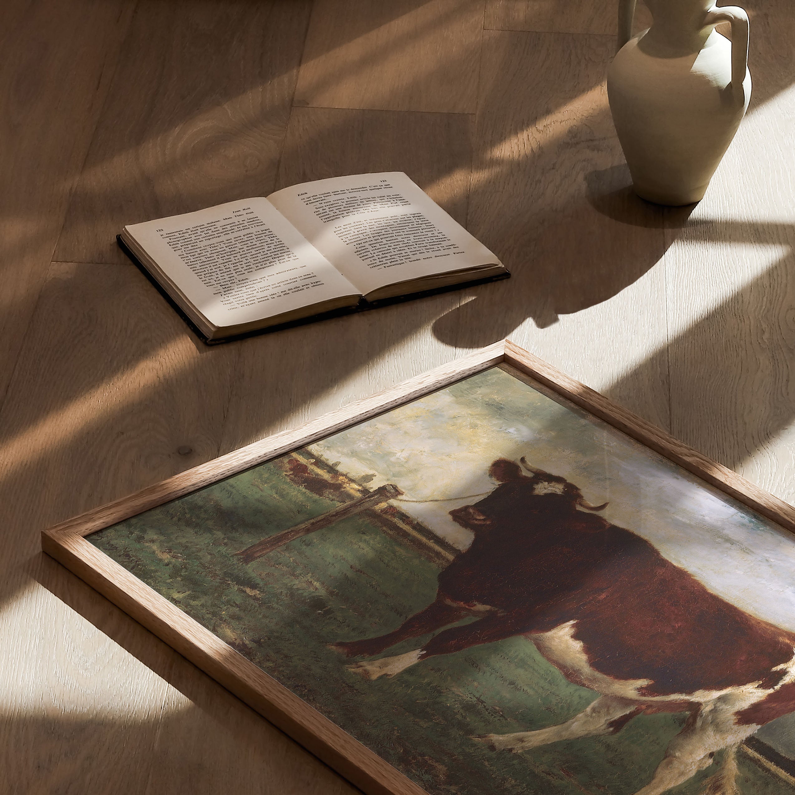 study of a cow