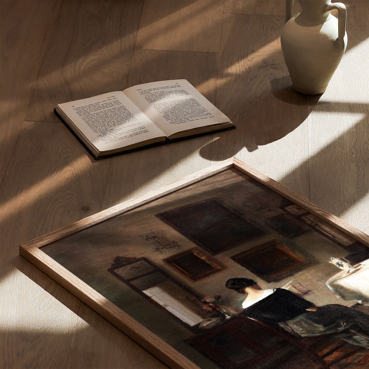 the breakfast table